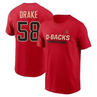Men's Arizona Diamondbacks Kohl Drake Red Parent T-Shirt