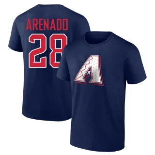 Youth Arizona Diamondbacks Nolan Arenado White Navy Red And Team T-Shirt